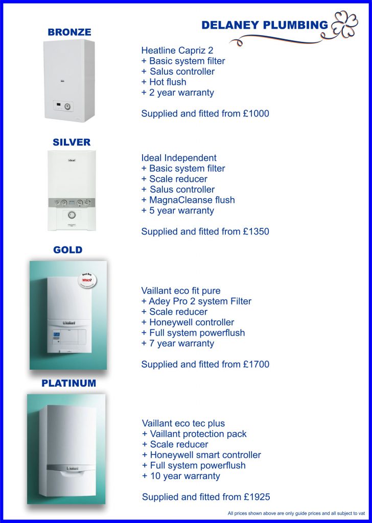 Thinking About Replacing Your Old Boiler? Delaney Plumbing